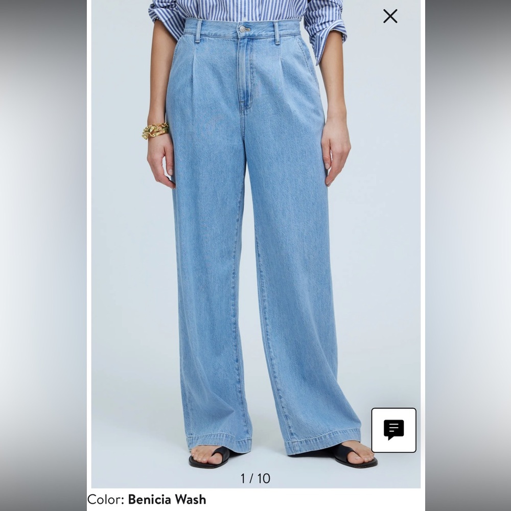 Madewell Harlow Airy Denim